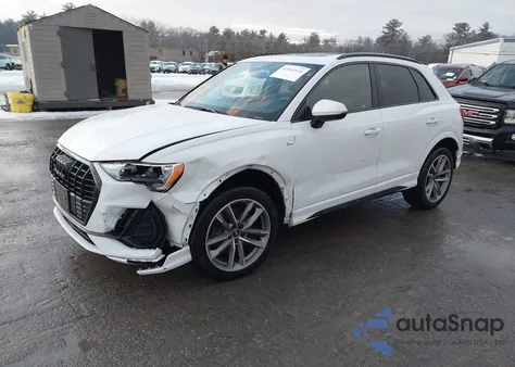 2022 Audi Q3 Premium 45 Tfsi S Line Quattro Tiptronic z USA, uszkodzony, nr VIN WA1DECF34N1133815